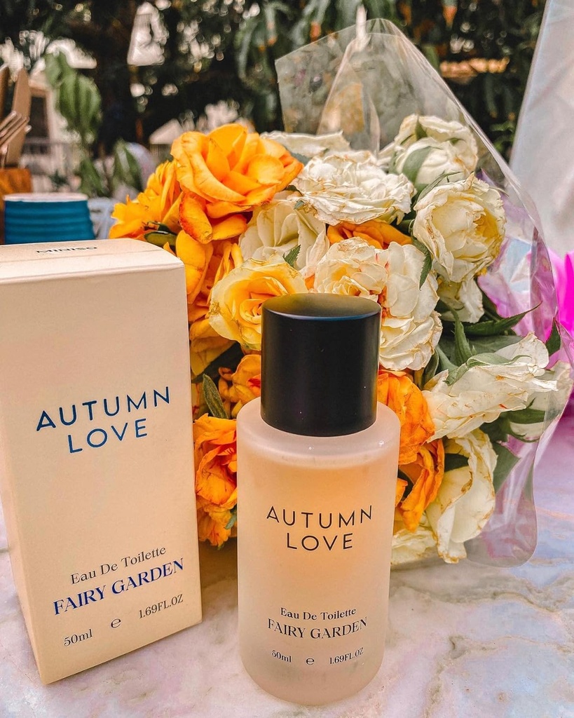 MINISO Eau de Toilette Perfume with Long Lasting Fragrance for Women, 50ML, Fairy Garden Series, Autumn Love
