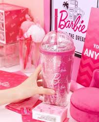 Barbie Collection Gradient Color Double Wall Plastic Tumbler 800mL