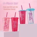 Barbie Collection Gradient Color Double Wall Plastic Tumbler 800mL