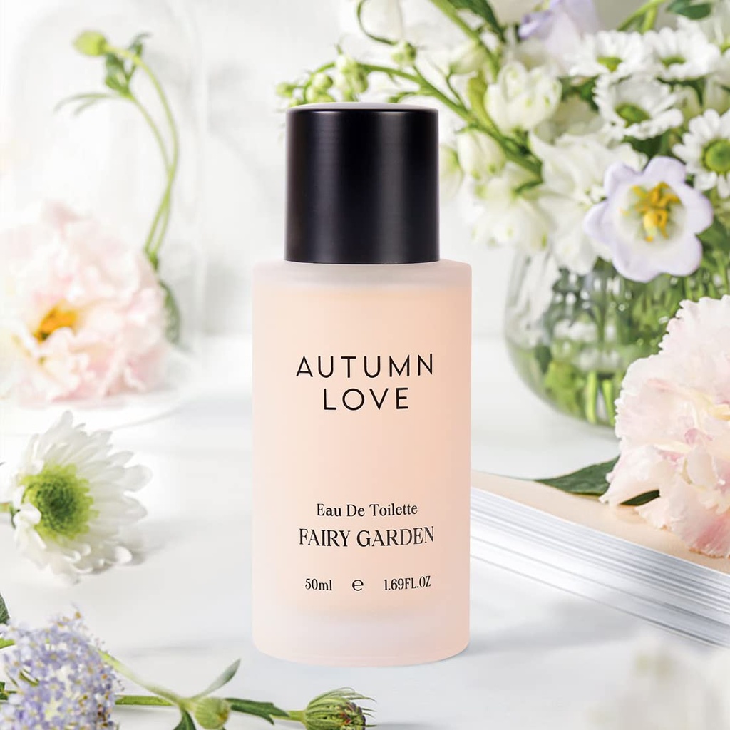 MINISO Eau de Toilette Perfume with Long Lasting Fragrance for Women, 50ML, Fairy Garden Series, Autumn Love