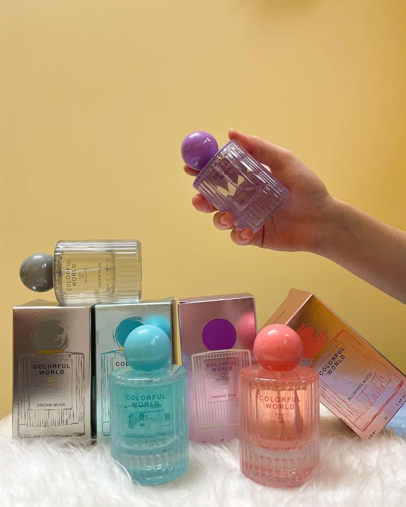 MINISO Perfume for Women, EDT Luxury Perfume with Long Lasting Fragrance for Everyday Wear, Floral and Fruity Fresh Scent,Colorful World Serie (Radiant Star),50ML