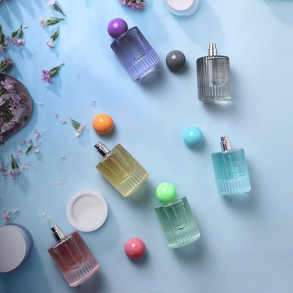 MINISO Perfume for Women, EDT Luxury Perfume with Long Lasting Fragrance for Everyday Wear, Floral and Fruity Fresh Scent,Colorful World Serie (Radiant Star),50ML