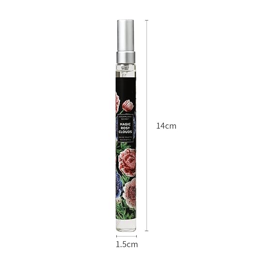 MINISO Eau De Toilette Long Lasting Floral Perfume For Women, 15ml, Magic Rosy Clouds