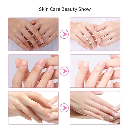 MINISO Hands Moisturizing Gloves, Winter Quick Hydration & Nourishment Hand Mask for Relieving Dry Rough Hand Skin, Repair Mask for Hand Spa, One Pair Rose