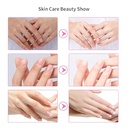 MINISO Hands Moisturizing Gloves, Winter Quick Hydration & Nourishment Hand Mask for Relieving Dry Rough Hand Skin, Repair Mask for Hand Spa, One Pair Rose