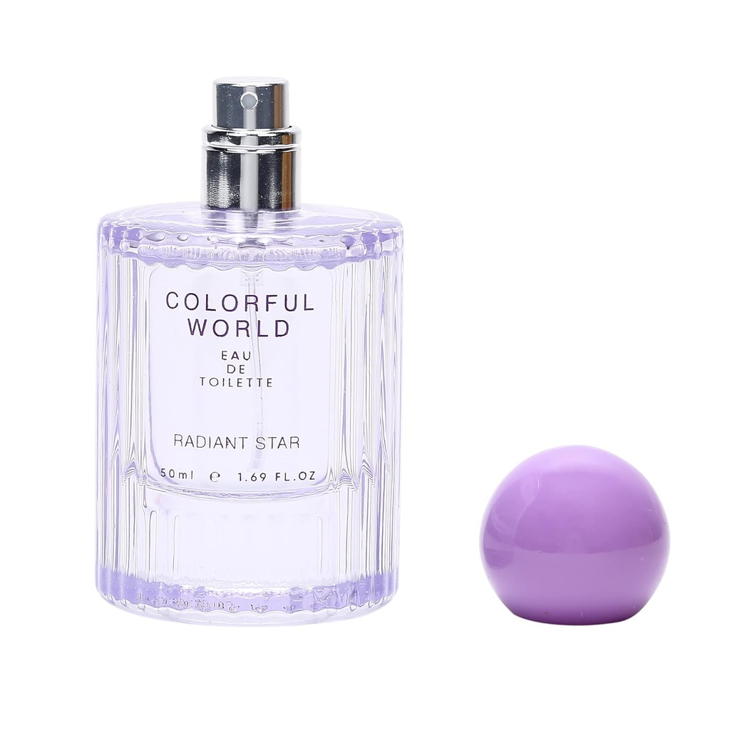 MINISO Perfume for Women, EDT Luxury Perfume with Long Lasting Fragrance for Everyday Wear, Floral and Fruity Fresh Scent,Colorful World Serie (Radiant Star),50ML