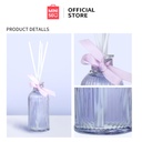MINISO Lost in Garden Home Fragrance Flameless Essential Oil with Diffuser Sticks Room Freshener for Home, Bedroom, Living Room, Velvet Tuberose