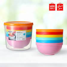 Colorful Bowl 6 Pack 