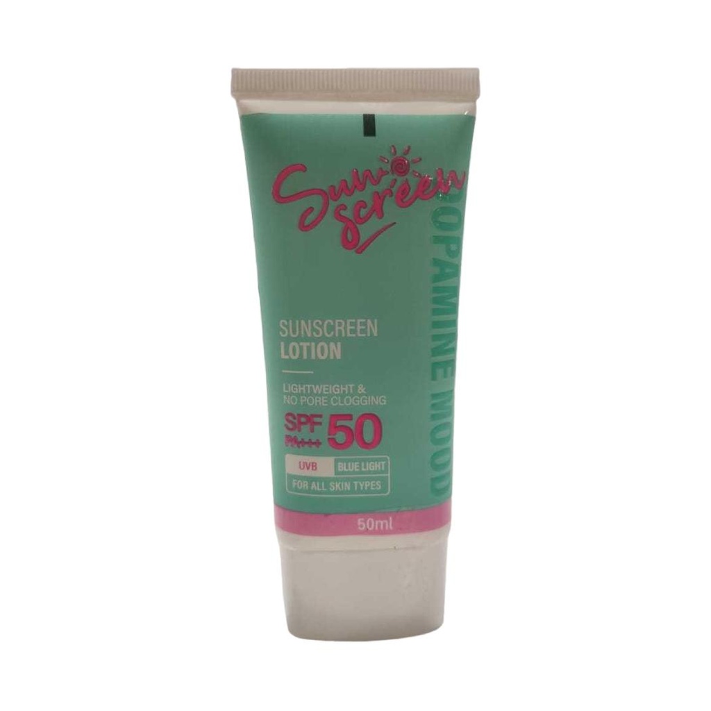 Miniso Dopamine Mood Sunscreen Lotion 50ML (SPF 50, PA+++） 