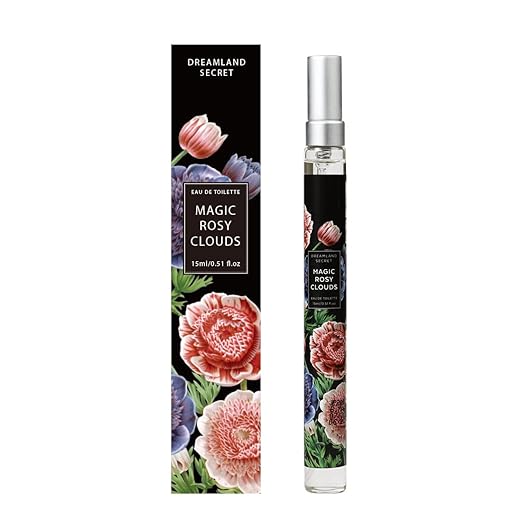 MINISO Eau De Toilette Long Lasting Floral Perfume For Women, 15ml, Magic Rosy Clouds