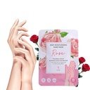 MINISO Hands Moisturizing Gloves, Winter Quick Hydration & Nourishment Hand Mask for Relieving Dry Rough Hand Skin, Repair Mask for Hand Spa, One Pair Rose
